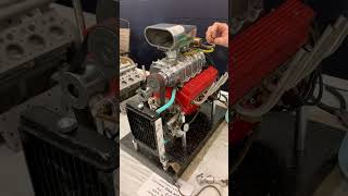 Miniature V8 engine running | Cabin Fever Expo