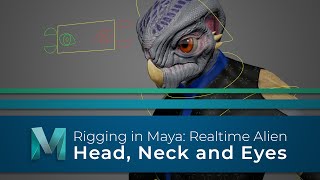 #RiggingInMaya | Part 11 | Neck, Head & Eyes