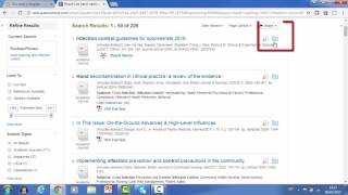 CINAHL Complete: An Introduction to Searching the Database