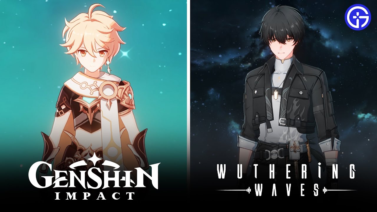 Genshin Impact Vs Wuthering Waves Comparison Male Character Model