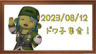 ドワ子集会にいこう！ 2023/08/12 【ドラクエ１０】