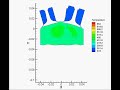 fluent si engine tutorial temperature contours