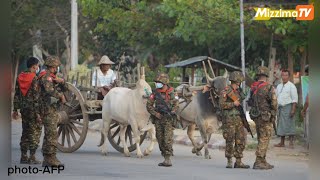 နွားထိုးကြီးမြို့နယ်ကျေးရွာ ၈ ရွာတွင် စစ်ကောင်စီတပ်ဦးဆောင်သည့် ပျူစောထီး ပူးပေါင်းအဖွဲ့ ပစ္စည်းလုယက်