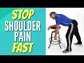 STOP Shoulder Pain FAST! 3 At Home Decompression Exercise. For Impingement, Arthritis & More