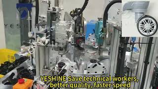 YESHINE Hot Sell Auto Luggage Suitcase Wheel Fabrication Insallation Machine