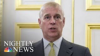 Prince Andrew To Step Back From Public Life After Explosive Interview On Epstein | NBC Nightly News