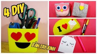 DIY Back to school 2017 / Làm đồ dùng học tập / Ami DIY