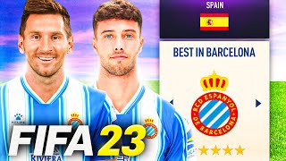 I Rebuilt RCD Espanyol & RUINED Barcelona! Fifa 23