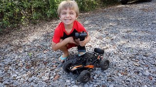 Trying Out Our New RC Dune Buggy