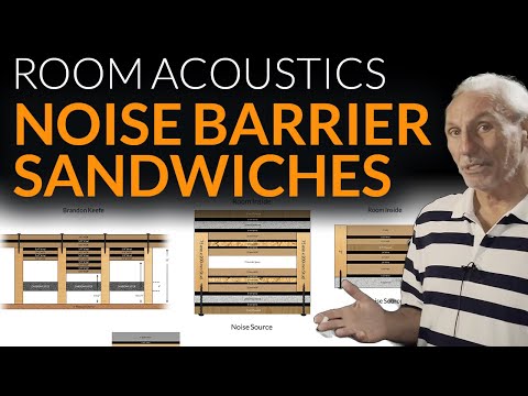 Sound Barrier Sandwiches – www.AcousticFields.com