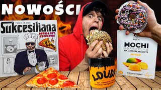 Testuje Wszystkie Nowości od Influencerów! (Giga Buła, Pizza Kizo, Płatki Lexy, Nowe Donuty Ekipa)