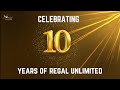 10 years of Regal Unlimited | Best ICF Coach Training & Leadership Coaching | Subash CV