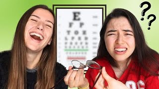 EYE TEST: How BLIND is Andrea? - Beginner Spanish