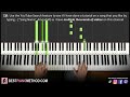 sonic the hedgehog 3 live and learn piano tutorial lesson