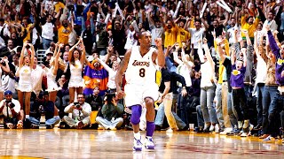 KOBE BRYANT HYPED PLAYS (LOUDEST CROWD REACTIONS)