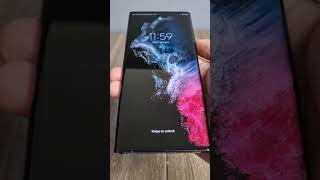 Samsung S22 ultra unboxing #shorts