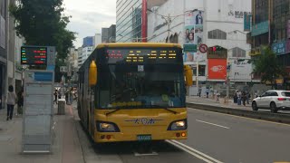 (4K) 大南汽車288路 往兒童新樂園 捷運中山站(志仁高中)出站(KKA-0687)