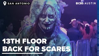 Here's just a taste of what you can expect at the 13th Floor Haunted House in San Antonio, Texas