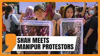 Manipur News Today | Amit Shah Meets Protestors: Internet Ban Continues | News9
