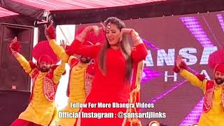 Punjabi Dancer Miss Mahi Performing On Stage | Sansar Dj Links Phagwara | Stage Dance Performance |