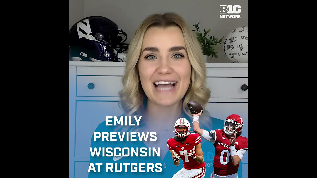 Wisconsin At Rutgers | Week 10 Big Ten Football | Badgers Look To Keep ...