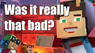 A video essay about Minecraft: Story Mode - Part 1
