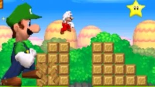 New Super Mario Bros DS - Mario Vs. Luigi Mode #2 (All Courses)