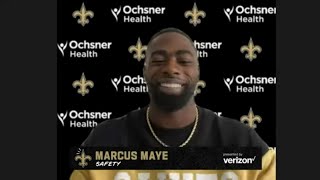 Free Agent Safety Marcus Maye 1st Interview w/ New Orleans Saints