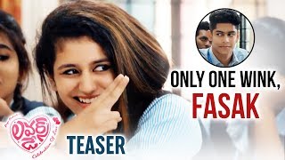 Lovers Day Telugu Movie Teaser | Priya Prakash Varrier | 2019 Latest Telugu Movies |Telugu FilmNagar