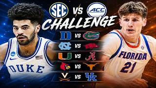 SEC vs ACC Challenge REVEALED! Duke vs Florida Headlines INSANE Matchups