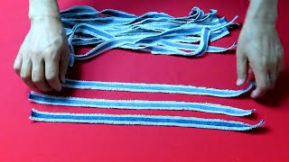 DIY안입는 청바지 절대 버리지 마세요! 명품백이 될 수 있어요!/Don't throw away old jeans. It can be a luxury tote bag