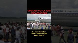 Operation Woyla 1981: First Airplane Hijacking in Indonesia #shorts