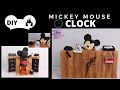 DIY CRAFT | HOW TO MAKE A MICKEY MOUSE CLOCK TUTORIAL | COLLECTION PIECE | CLAY | COLD PORCELAIN