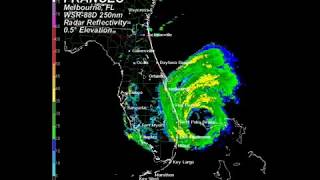 2004 Frances - Melbourne, FL WSR-88D Radar Animation