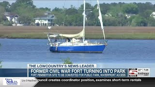 VIDEO: Charleston moving forward on plans to convert former Confederate fort