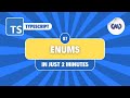 TypeScript Tutorial #7: Object Types and Enums Explained in Just 2 Minutes