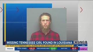 Jennings PD: Missing Tennessee girl found safe in woods, Louisiana man arrested