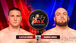 Vladyslav Sirenko vs Brandon Carmac 10/01/2024 Владіслав Сіренко vs Брендон Кармак #ukraine