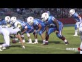 2017 OT Trey Smith in action