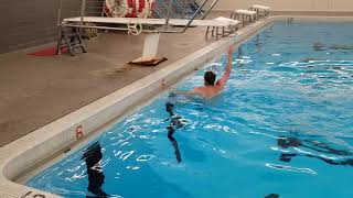 Lamar Aquatics Back Crawl Open Turn