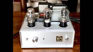 42 tube amp connect to iPhone via Bluetooth, can be used as preamp and headphone amp