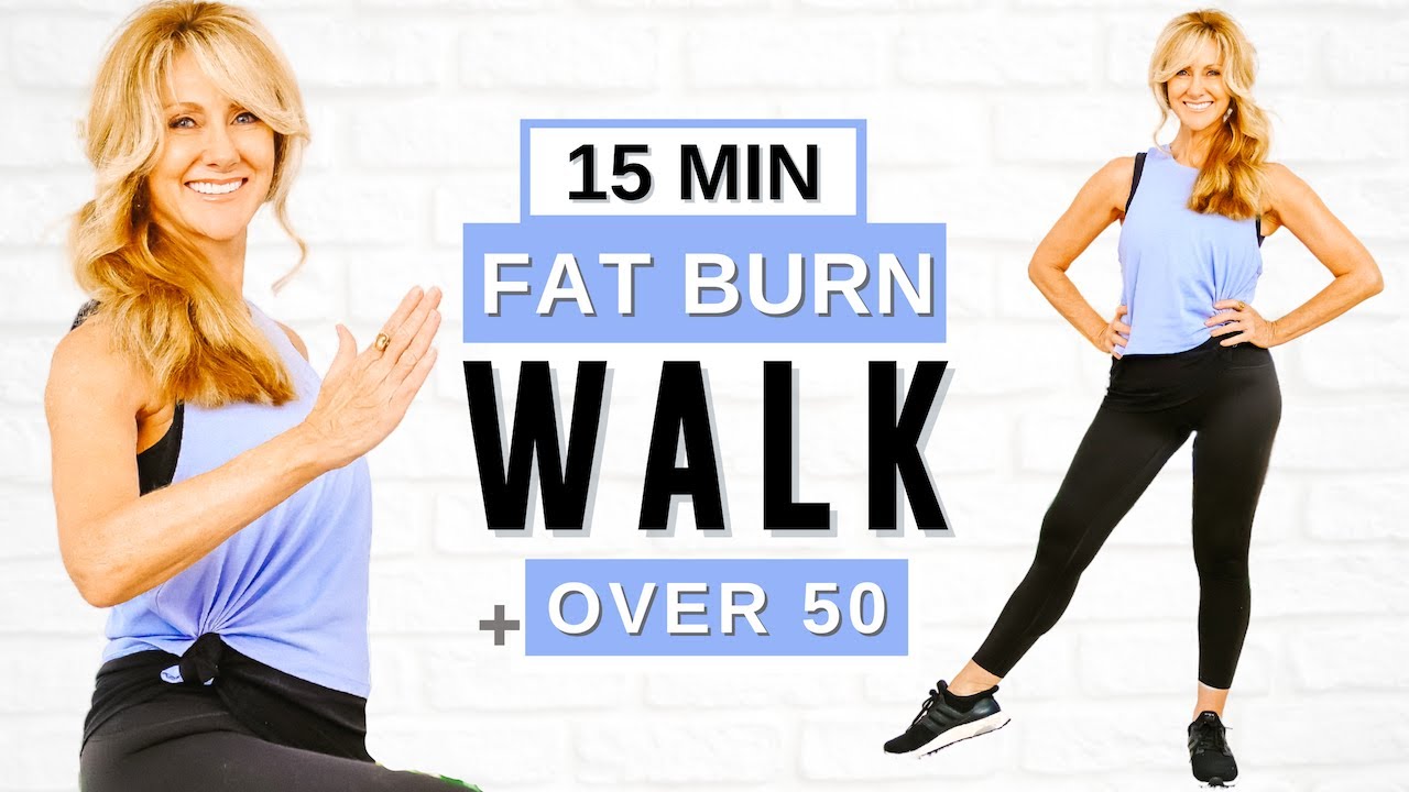 15 Minute Fat Burning Indoor Walking Workout Walk At Home Women