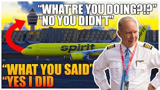Spirit Flight 731 TAXIWAY DEVIATION Sparks Heated Newark ATC Exchange