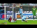 pazzini bicycle fail knock