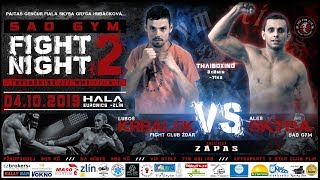 SadGym fight night 2 - 2019 - Skyba vs Krbálek