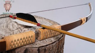 製作47磅的可拆卸竹弓 | 製弓 #064