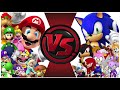 SONIC vs FLASH The Movie! (Sonic The Hedgehog vs The Flash Animation)  Rewind Rumble Movie
