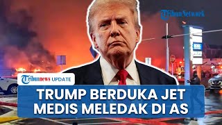 3 Kecelakaan Pesawat Terjadi di AS dalam Sepekan, Donald Trump: Makin Banyak Nyawa Melayang