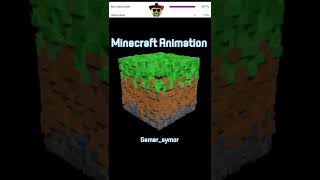 Minecraft Animations || Minecraft Shorts || @Gamer_Symor   ||