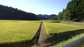 ９月の田園風景を訪ねて ①　井川町から五城目町（秋田県）